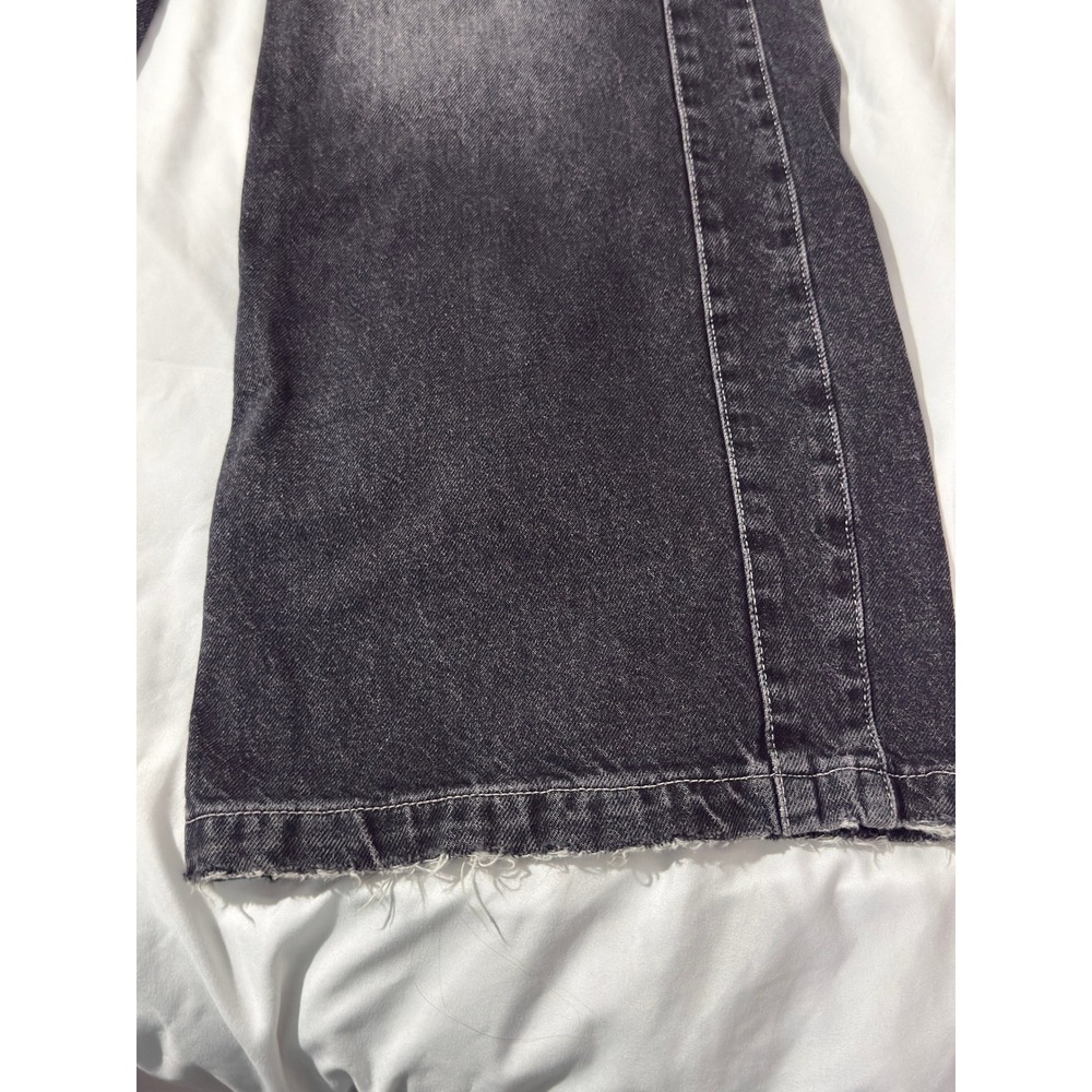 BDG Cargo Jeans Women 28W Black Baggy Wide Leg Urban‎ Outfitters Sz M - Picture 7 of 11